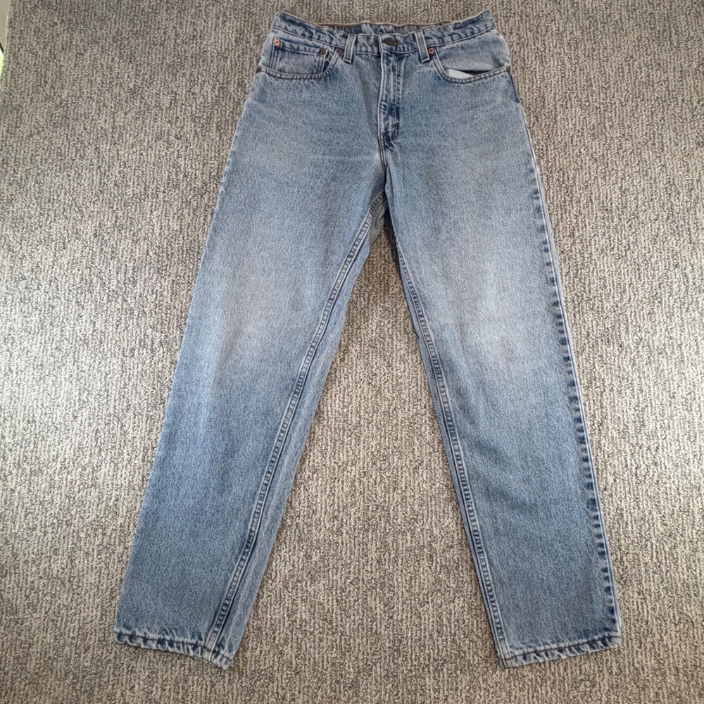 VTG Levi's 550 Jeans Mens 32x32* Relaxed Fit Tapered Leg Light Made in USA 90s